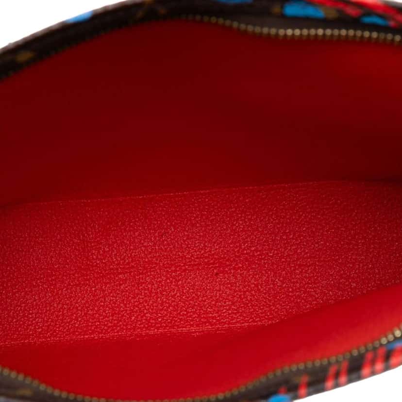 Louis Vuitton Monogram Jungle Dots Toiletry Pouch 26 Brown Good condition - Model View