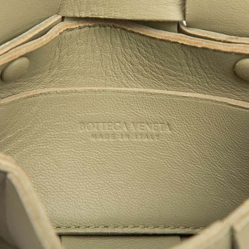 Bottega Veneta Candy Nappa Intrecciato Cassette Crossbody Brown Leather Good condition - Box View