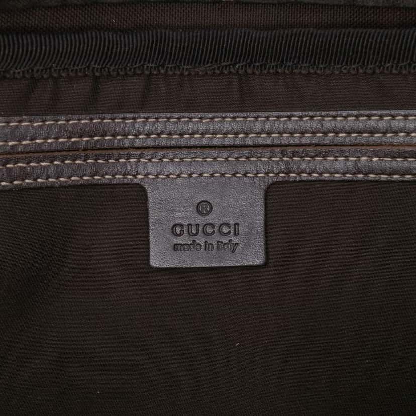 Gucci GG Supreme Crossbody Brown Canvas Good condition - Box View