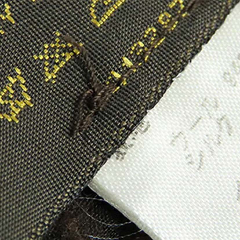 Louis Vuitton Monogram Echarpe Logomania Wool and Silk Scarf Brown Wool Good condition - Model View