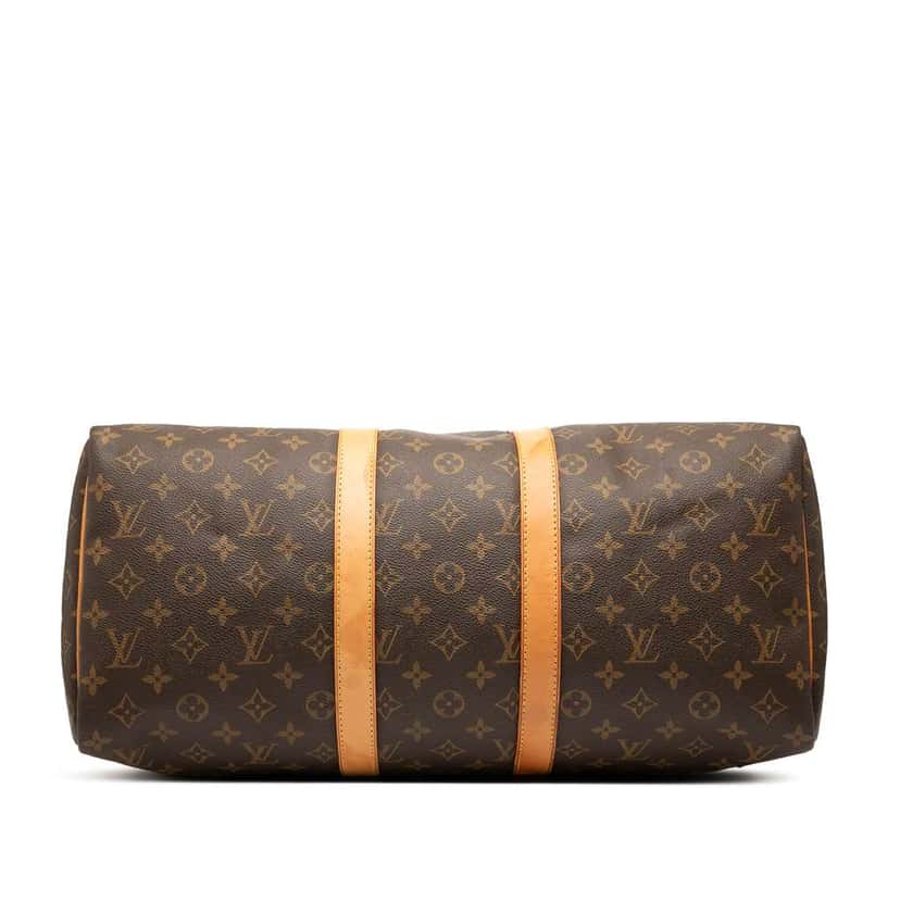 Louis Vuitton Monogram Keepall 45 Brown Good condition - Inside View