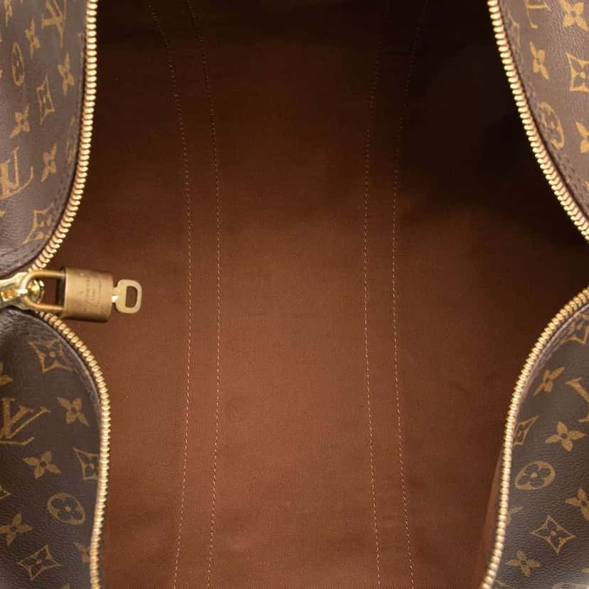 Louis Vuitton Monogram Keepall 45 Brown Good condition - Model View
