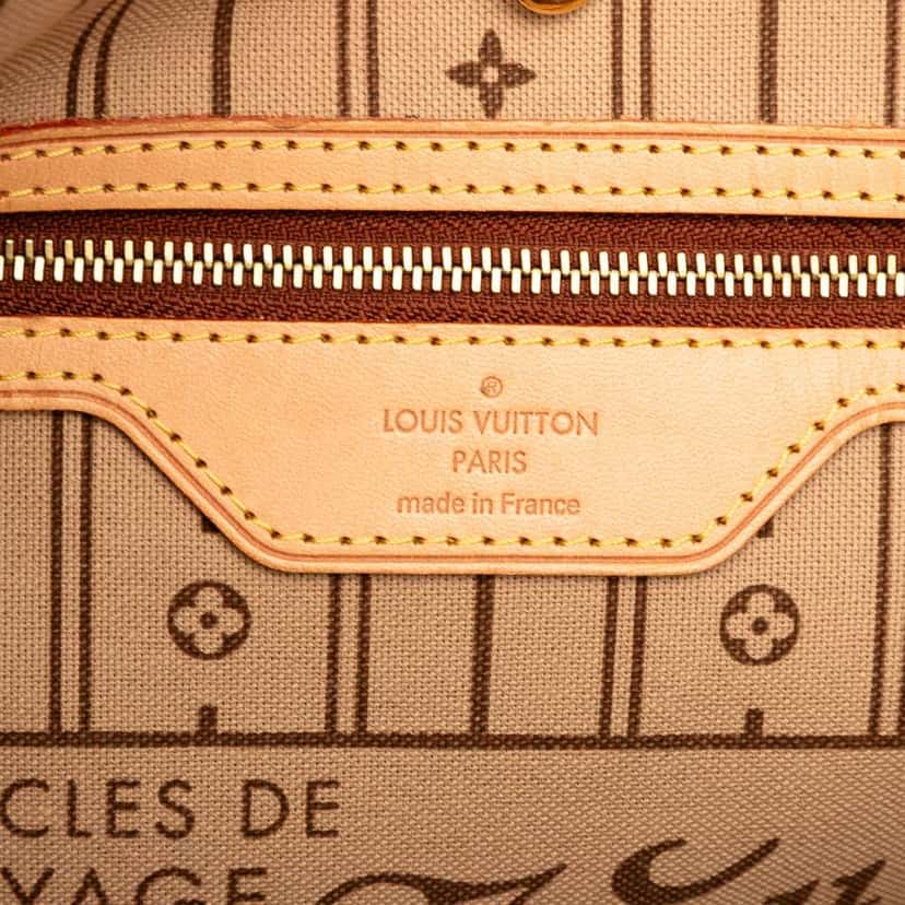 Louis Vuitton Monogram Neverfull MM Brown Good condition - Box View