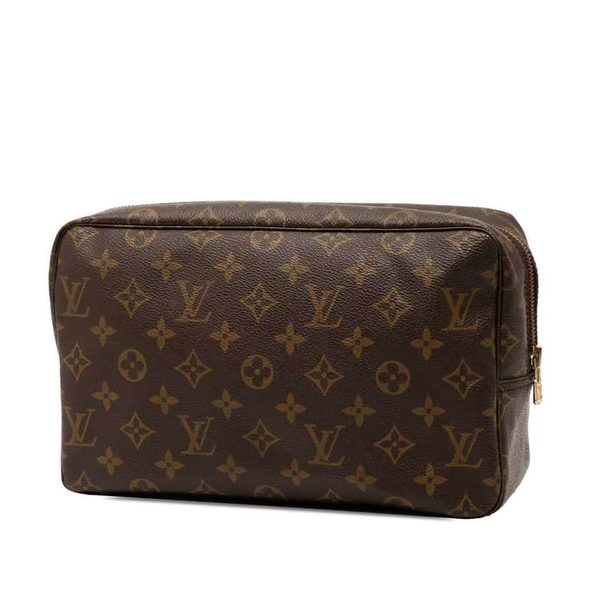 Louis Vuitton Monogram Trousse Toilette 28 Brown Good condition - Back View