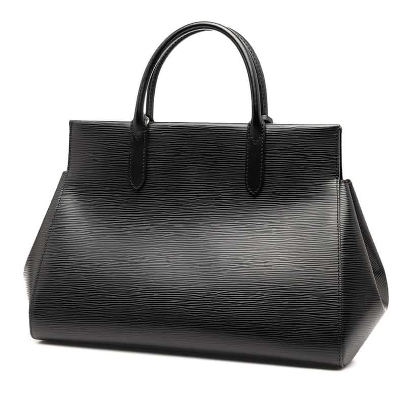 Louis Vuitton Epi Marly MM Black Leather Good condition - Back View