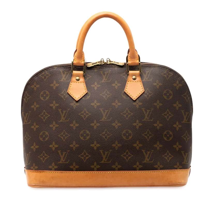 Louis Vuitton Monogram Alma PM Brown Good condition - Front View
