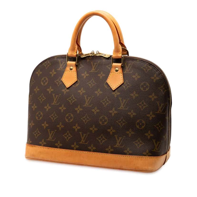 Louis Vuitton Monogram Alma PM Brown Good condition - Back View