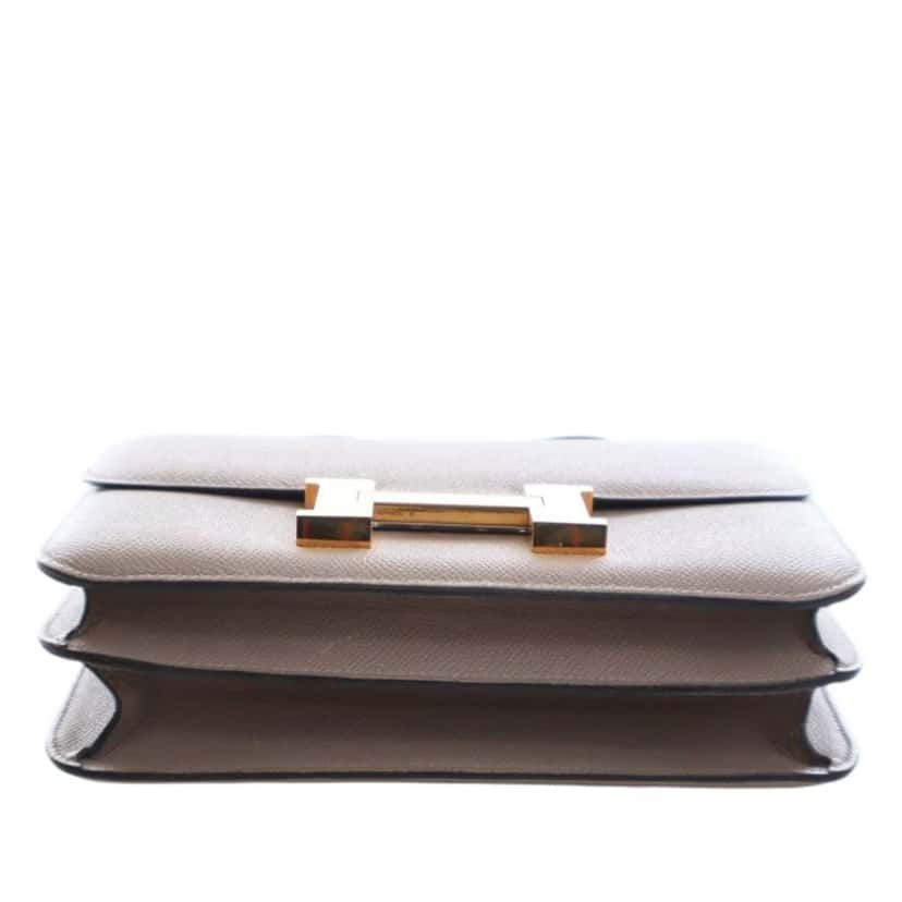 Hermès Epsom Constance 24 Brown Leather Very good condition - Box View