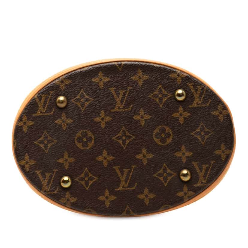 Louis Vuitton Monogram Petit Bucket Brown Good condition - Inside View