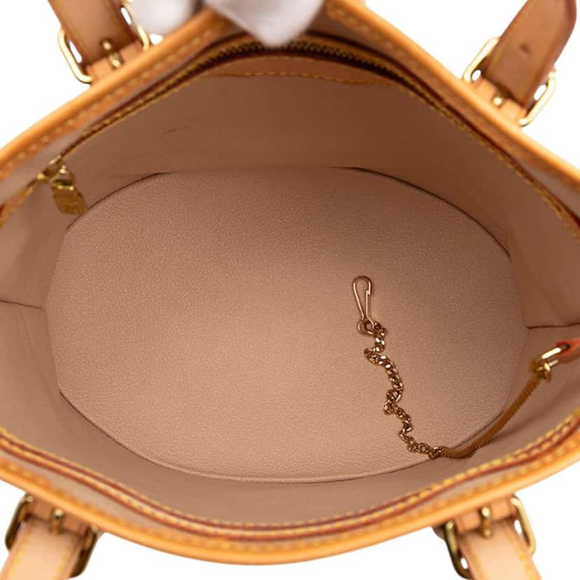Louis Vuitton Monogram Petit Bucket Brown Good condition - Model View