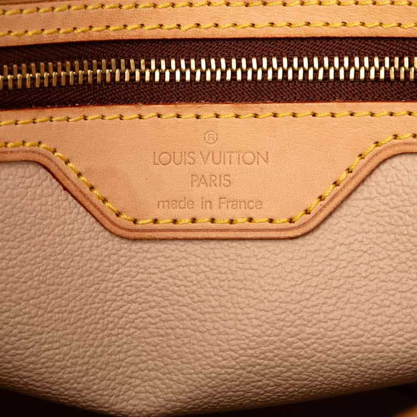 Louis Vuitton Monogram Petit Bucket Brown Good condition - Box View