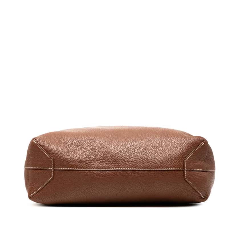 Hermès Clemence Double Sens 36 Brown Leather Good condition - Inside View