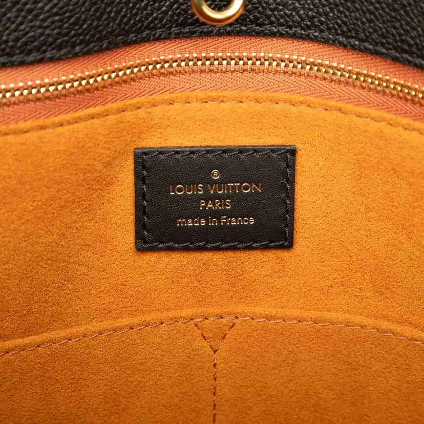 Louis Vuitton Monogram Empreinte Onthego GM Black Leather Good condition - Box View