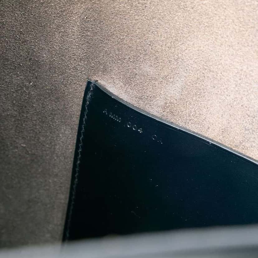 Hermès Vache Hunter Evelyne Diamond H Sellier 33 Blue Leather Good condition - Box View