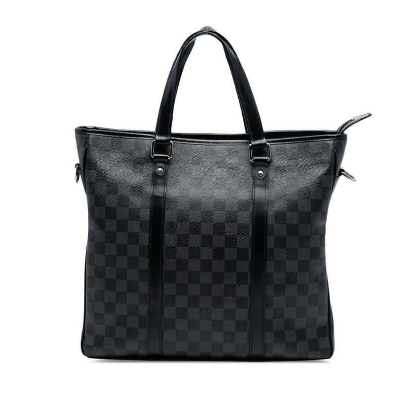 Louis Vuitton Damier Graphite Tadao PM Black Good condition - Front View