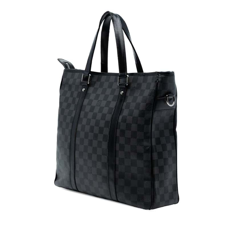 Louis Vuitton Damier Graphite Tadao PM Black Good condition - Back View