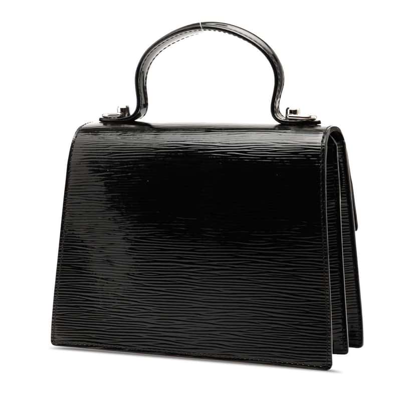 Louis Vuitton Electric Epi Sevigne PM Black Leather Good condition - Back View
