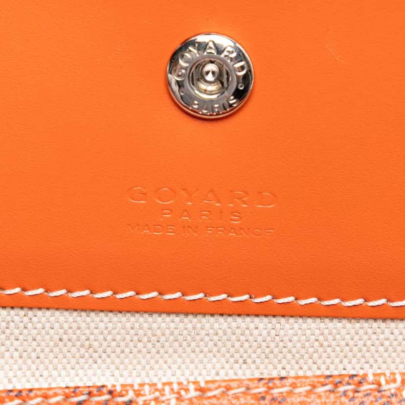 Goyard Goyardine Saint Louis GM Orange Canvas Good condition - Box View