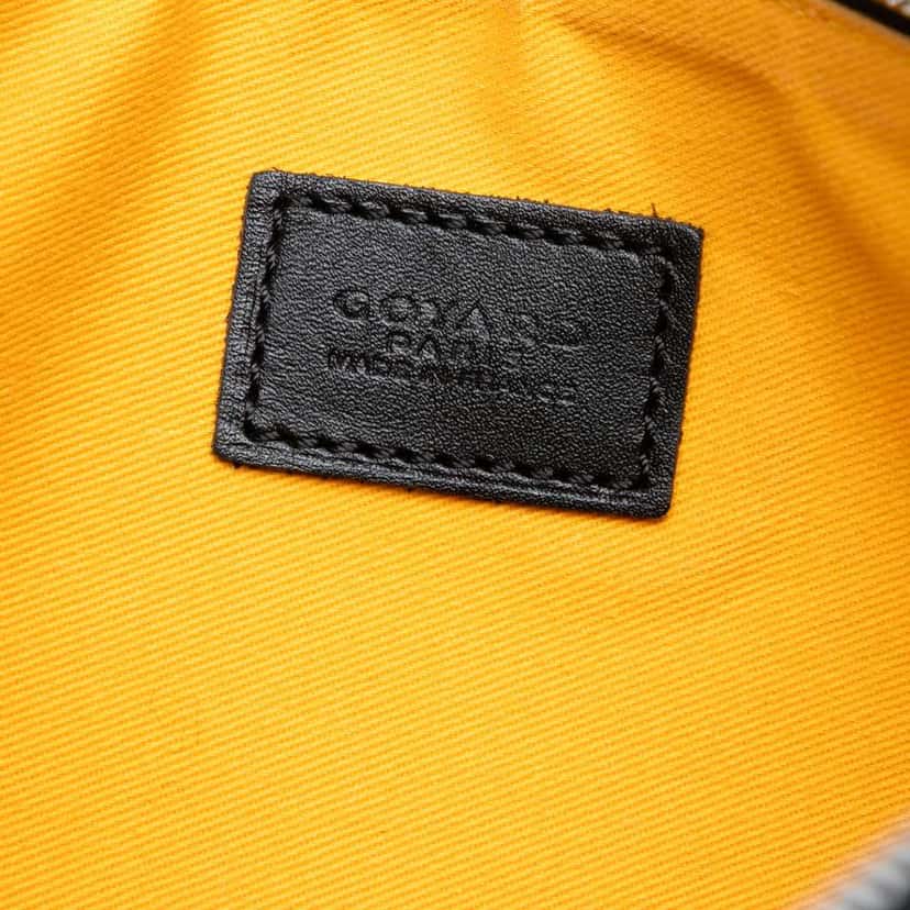 Goyard Goyardine Senat MM Black Canvas Good condition - Box View