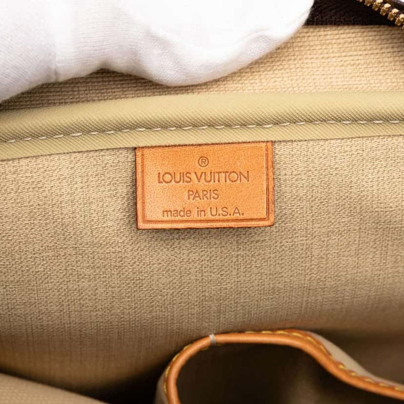 Louis Vuitton Monogram Deauville Brown Good condition - Box View