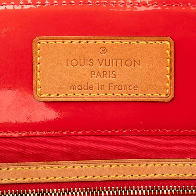 Louis Vuitton Monogram Vernis Reade GM Red Leather Good condition - Box View