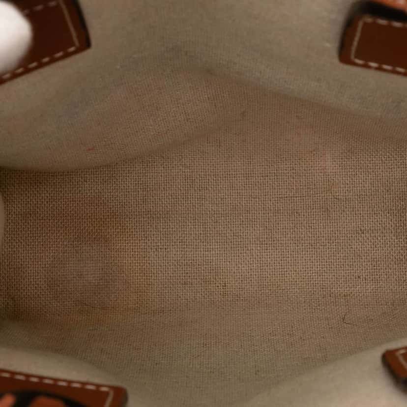 Celine Mini Canvas St Tropez Vertical Cabas Tote Brown Canvas Good condition - Model View