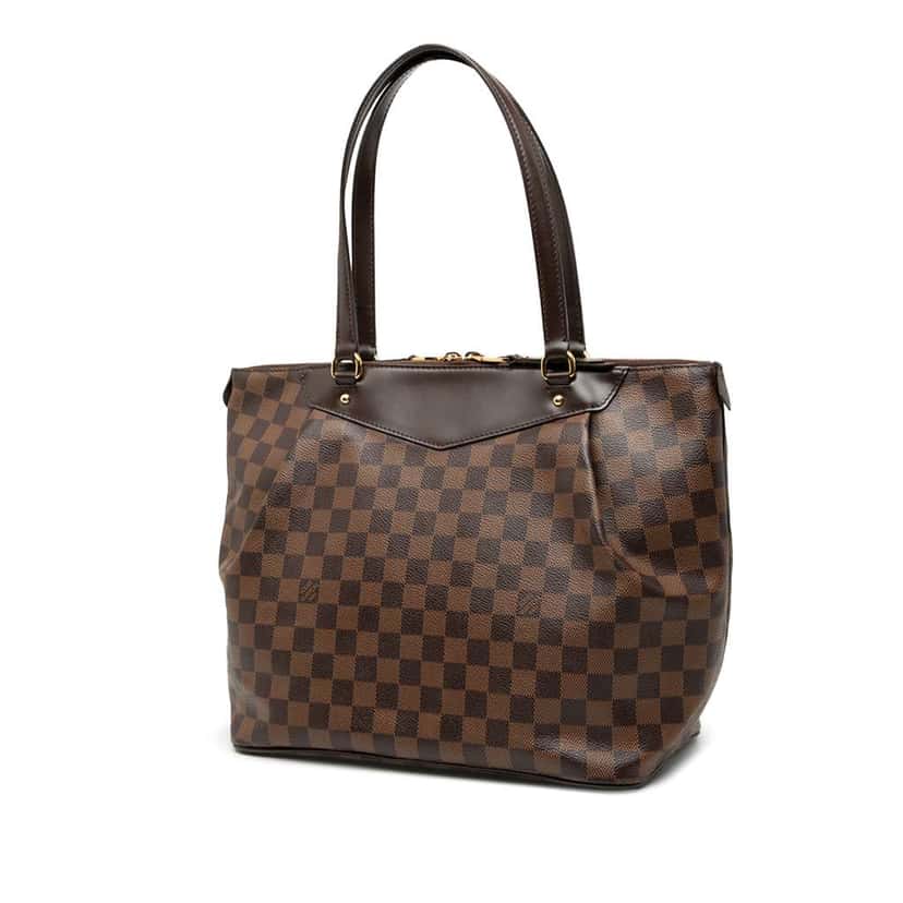 Louis Vuitton Damier Ebene Westminster PM Brown Good condition - Back View