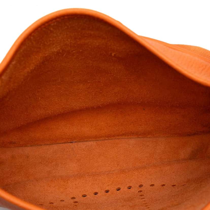 Hermès Clemence Evelyne III 29 Orange Leather Good condition - Model View