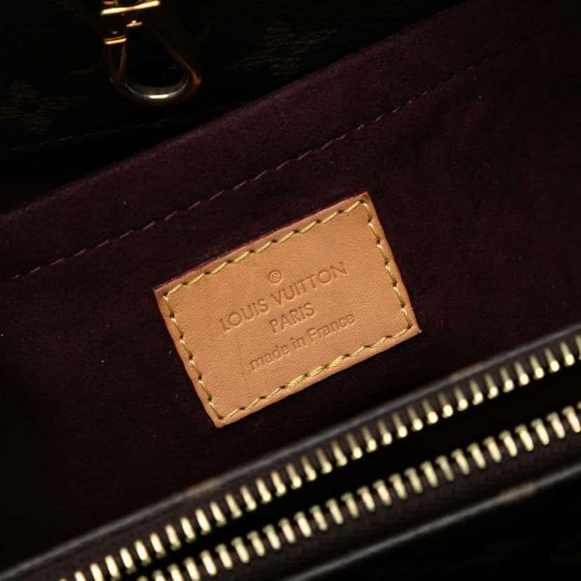 Louis Vuitton Monogram Montaigne MM Brown Good condition - Box View
