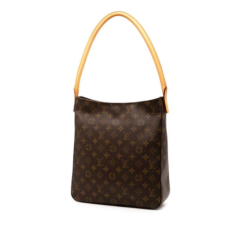 Louis Vuitton Monogram Looping GM Brown Good condition - Back View
