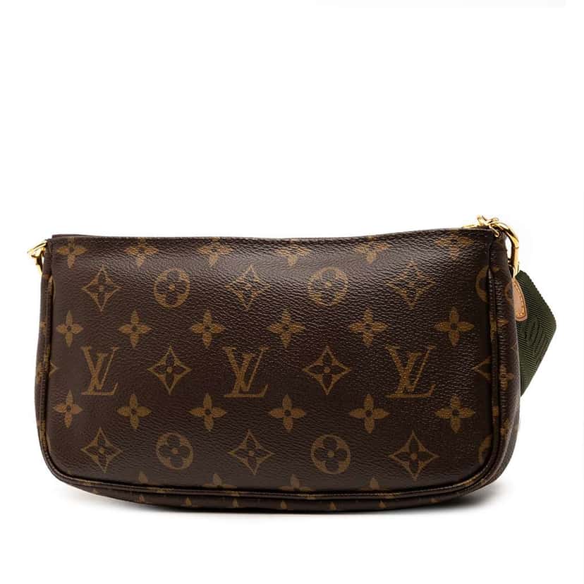 Louis Vuitton Monogram Multi Pochette Accessoires Brown Good condition - Back View