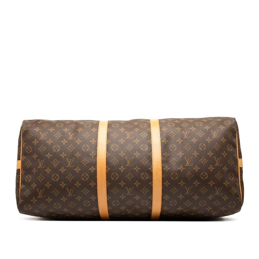 Louis Vuitton Monogram Keepall Bandouliere 60 Brown Good condition - Inside View