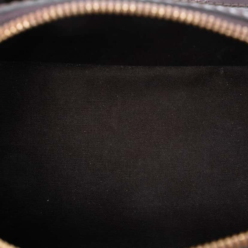 Louis Vuitton Monogram Vernis Alma BB Purple Leather Good condition - Model View