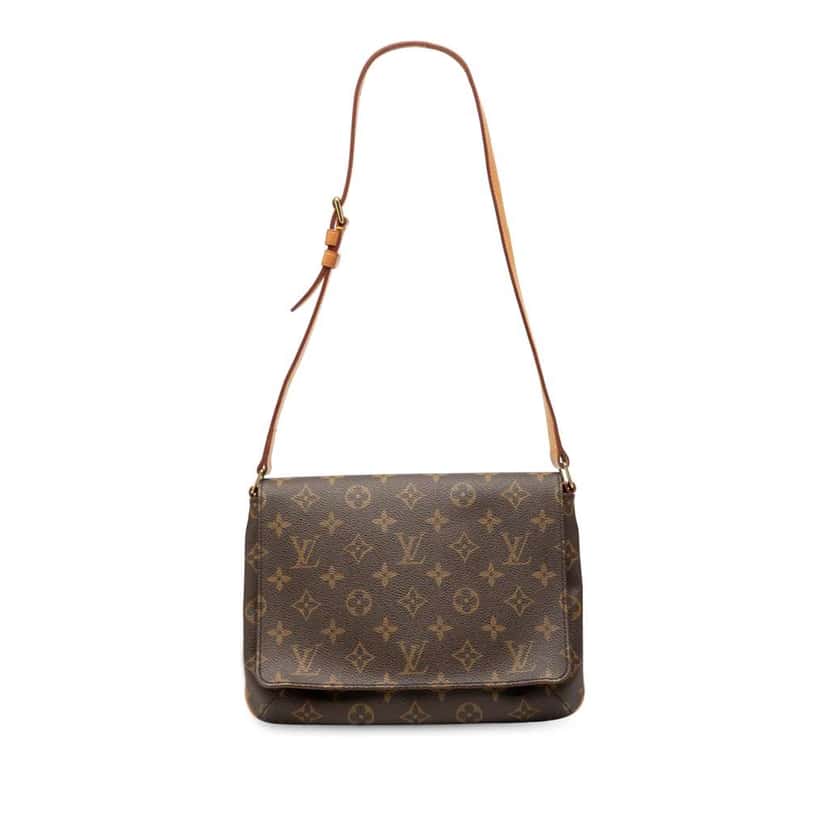 Louis Vuitton Monogram Musette Tango Short Strap Brown Good condition - Front View