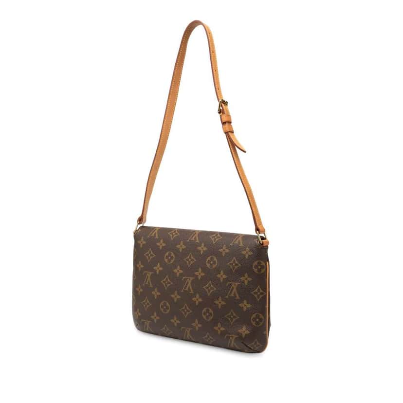 Louis Vuitton Monogram Musette Tango Short Strap Brown Good condition - Back View