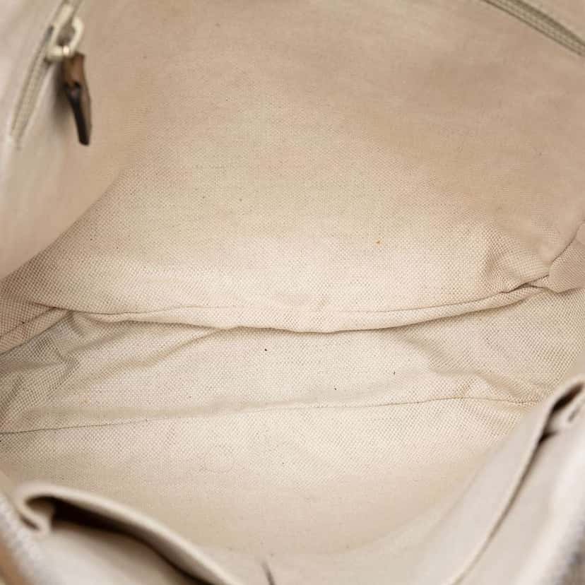 Gucci Diamante Coated Canvas Zip Crossbody Brown Canvas Good condition - Model View