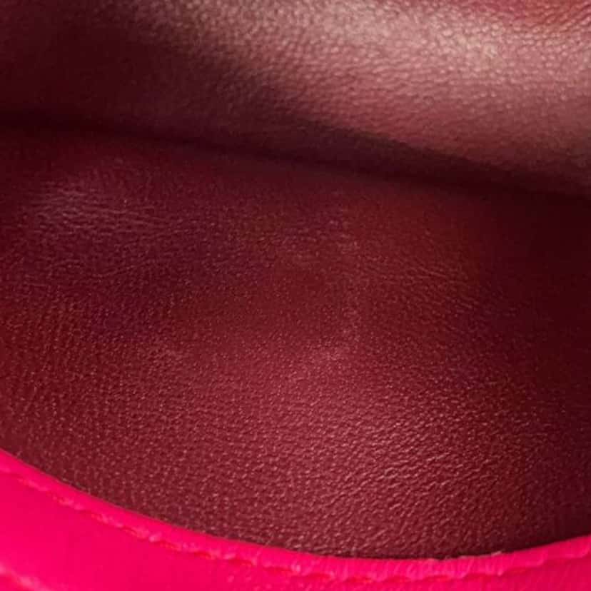 Bvlgari Micro Leather Serpenti Cabochon Satchel Pink Leather Good condition - Box View