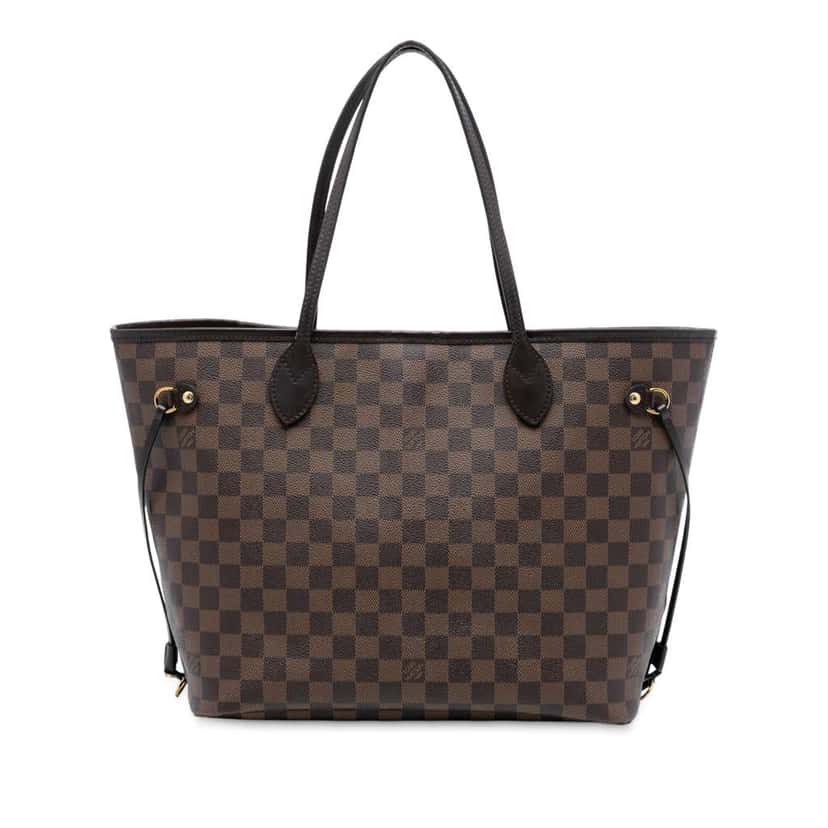 Louis Vuitton Damier Ebene Neverfull MM Brown Very good condition - Front View