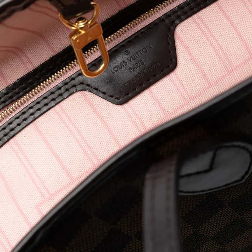 Louis Vuitton Damier Ebene Neverfull MM Brown Very good condition - Box View