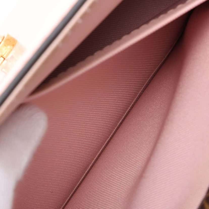 Louis Vuitton Vernis Miroir Cherrywood BB Pink Leather Good condition - Model View