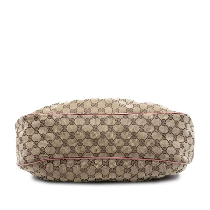 Gucci GG Canvas Sukey Shoulder Bag Brown Canvas Good condition - Inside View