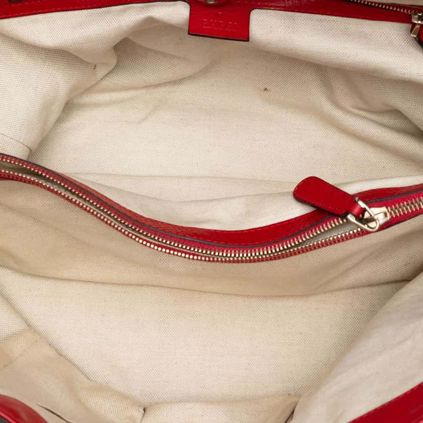 Gucci Medium GG Canvas Bella Tote Brown Canvas Good condition - Model View