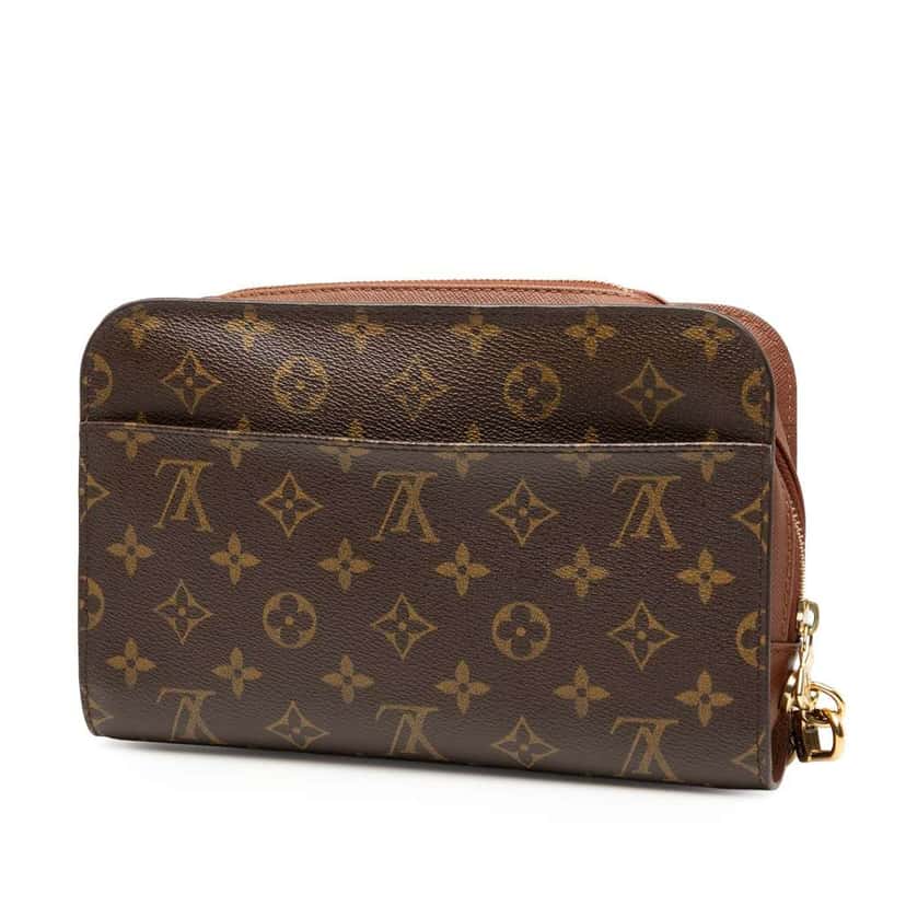 Louis Vuitton Monogram Orsay Brown Good condition - Back View
