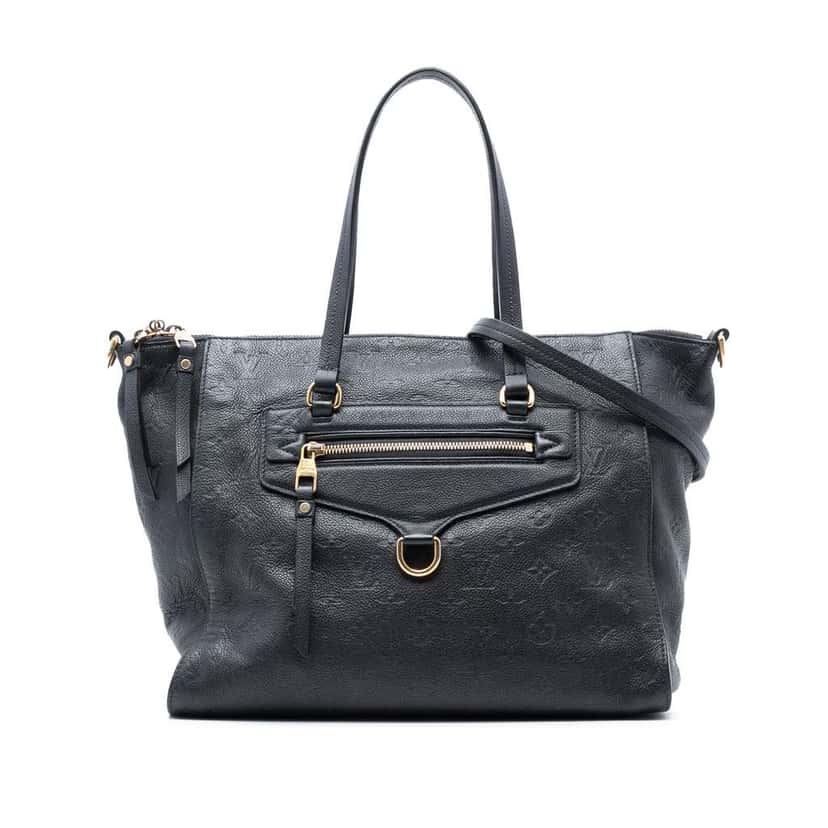 Louis Vuitton Monogram Empreinte Lumineuse PM Blue Leather Good condition - Front View