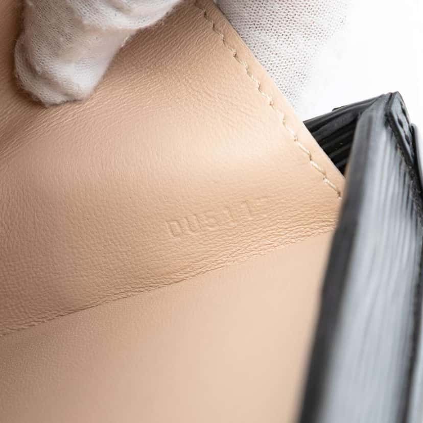 Louis Vuitton Epi Petite Malle Black Leather Good condition - Box View