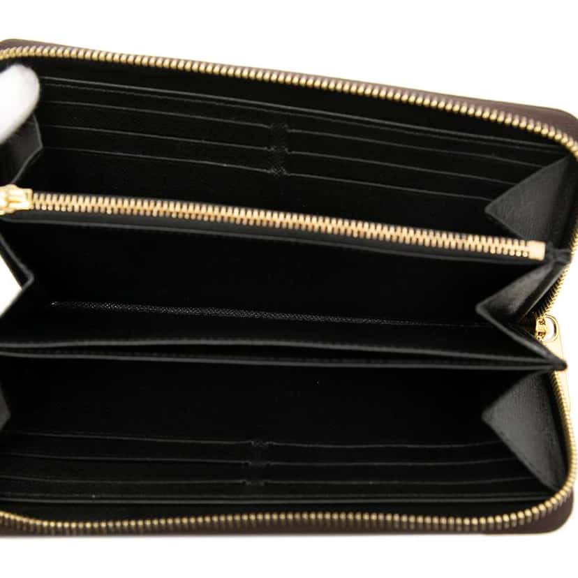 Louis Vuitton Monogram Giant Reverse Zippy Long Wallet Brown Good condition - Model View