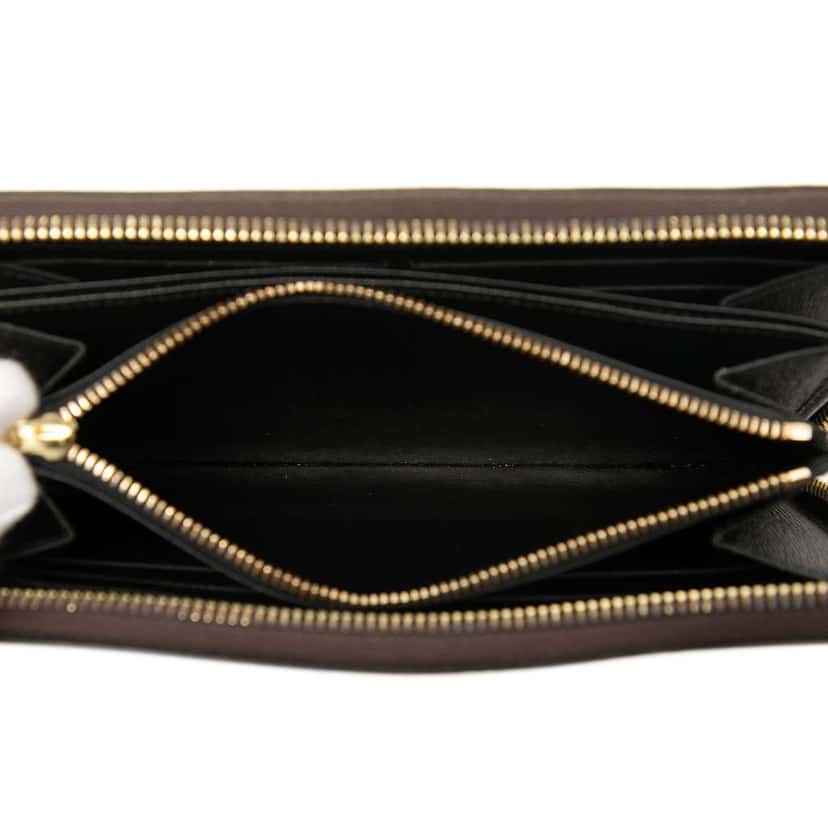 Louis Vuitton Monogram Giant Reverse Zippy Long Wallet Brown Good condition - Box View