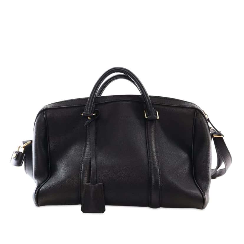Louis Vuitton Sofia Coppola Veau Cachemire SC MM Black Leather Good condition - Front View