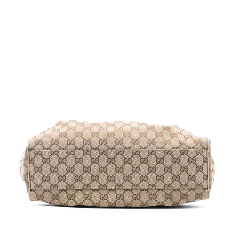 Gucci Medium GG Canvas Sukey Tote Brown Canvas Good condition - Inside View