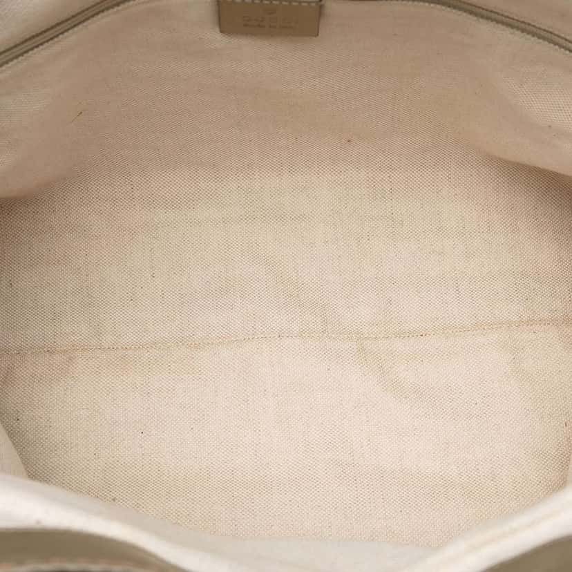 Gucci Medium GG Canvas Sukey Tote Brown Canvas Good condition - Model View